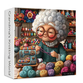 Piezoni 1000 dei puzzle a maglieria della nonna 1000 pezzi